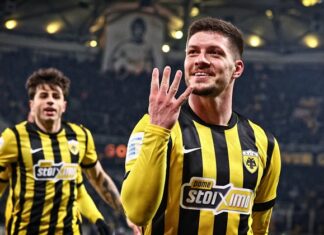 Νέα Φιλαδέλφεια: Η μεγάλη ΑΕΚ έγραψε ιστορία – Τέσσερα γκολ, ένας παίκτης, ένα ανεπανάληπτο ντέρμπι!